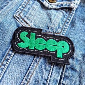Sleep | American Stoner/Doom Metal Band | Matt Pike | Al Cisneros | Embroidered Patch Badge Applique Iron on | Trendy | DIY | Decorative | Collectible