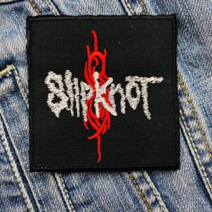 Slipknot Tribal Logo Square Patch Iron-On