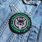 Stormtroopers Of Death | Sod | American Crossover Thrash Band | ‎Bigger than the Devil | Embroidered Patch Badge Applique Iron on | Trendy | DIY | Decorative | Collectible