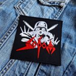 Sodom | German Thrash Metal Band | Tom Angelripper | Code Red | Embroidered Patch Badge Applique Iron on | Trendy | DIY | Decorative | Collectible