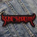 Sonic Syndicate | Swedish Metalcore Band | In Flames | Soilwork | Embroidered Patch Badge Applique Iron on | Trendy | DIY | Decorative | Collectible
