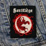 Sortilege | French Heavy Metal Band | Metal School | Christian Augustin | Embroidered Patch Badge Applique Iron on | Trendy | DIY | Decorative | Collectible