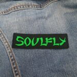 Soulfly Green Logo Patch – Iron-On