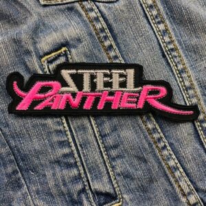 Steel Panther | American Comedic Glam Metal Band | Michael Starr | Metal Skool | Embroidered Patch Badge Applique Iron on | Trendy | DIY | Decorative | Collectible