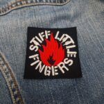Stiff Little Fingers Flame Logo Patch – Iron-On