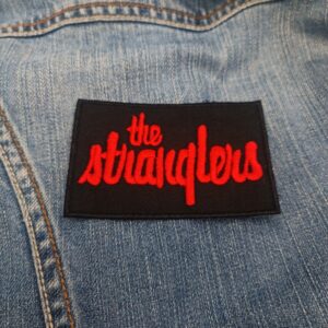The Stranglers Classic Logo Patch – Iron-On