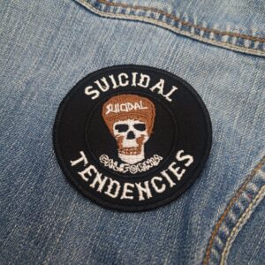 Suicidal Tendencies Skull Logo Patch – Iron-On
