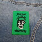 Suicidal Tendencies Skull Logo Green Patch – Iron-On