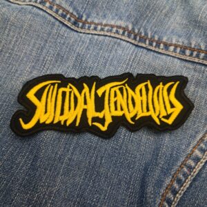 Suicidal Tendencies Yellow Logo Patch – Iron-On