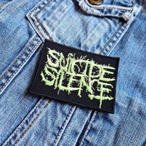 Suicide Silence | American Deathcore Band | Best New Talent | Chris Garza | Embroidered Patch Badge Applique Iron on | Trendy | DIY | Decorative | Collectible