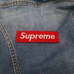 Supreme Red Box Logo Patch – Iron-On
