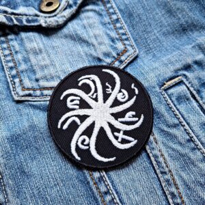 The Cure | English Rock Band | Robert Smith | Gothic rock | Post-punk | Alternative Rock | Embroidered Patch Badge Applique Iron on | Trendy | DIY | Decorative | Collectible