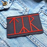 Týr | Tyr | Faroese Folk Metal Band | Viking Lore | Mythology | History | Embroidered Patch Badge Applique Iron on | Trendy | DIY | Decorative | Collectible