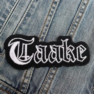 Taake Logo Patch – Iron-On