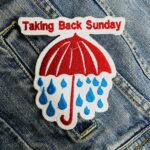 Taking Back Sunday | American Rock Band | Eddie Reyes | Jesse Lacey | Embroidered Patch Badge Applique Iron on | Trendy | DIY | Decorative | Collectible