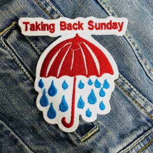 Taking Back Sunday | American Rock Band | Eddie Reyes | Jesse Lacey | Embroidered Patch Badge Applique Iron on | Trendy | DIY | Decorative | Collectible