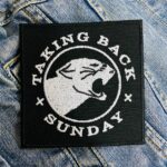 Taking Back Sunday | American Rock Band | Eddie Reyes | Jesse Lacey | Embroidered Patch Badge Applique Iron on | Trendy | DIY | Decorative | Collectible