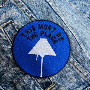 Talking Heads | American Rock Band | David Byrne | Psycho Killer | Embroidered Patch Badge Applique Iron on | Trendy | DIY | Decorative | Collectible