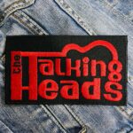Talking Heads | American Rock Band | David Byrne | Psycho Killer | Embroidered Patch Badge Applique Iron on | Trendy | DIY | Decorative | Collectible