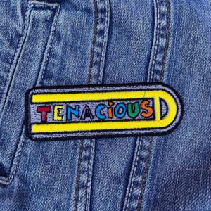 Tenacious D Multicolor Cartoon Patch Iron-On