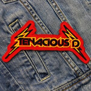 Tenacious D Lightning Bolt Logo Patch Iron-On
