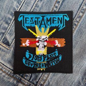 Testament Legacy Skull Patch Iron-On