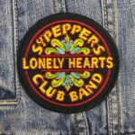 The Beatles | British Rock Band | John Lennon | Embroidered Patch Badge Applique Iron on | Trendy | DIY | Decorative | Collectible