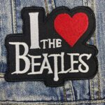 The Beatles | British Rock Band | John Lennon | Embroidered Patch Badge Applique Iron on | Trendy | DIY | Decorative | Collectible