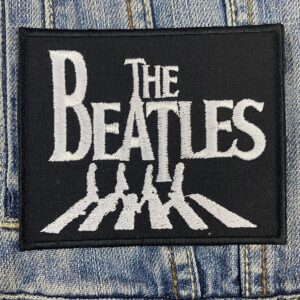The Beatles | British Rock Band | John Lennon | Embroidered Patch Badge Applique Iron on | Trendy | DIY | Decorative | Collectible
