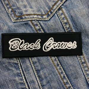 The Black Crowes | American Rock Band | Chris Robinson | She Talks To Angels | Embroidered Patch Badge Applique Iron on | Trendy | DIY | Decorative | Collectible