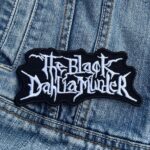 The Black Dahlia Murder | American Melodic Death Metal Band | Elizabeth Short | Brian Eschbach | Embroidered Patch Badge Applique Iron on | Trendy | DIY | Decorative | Collectible