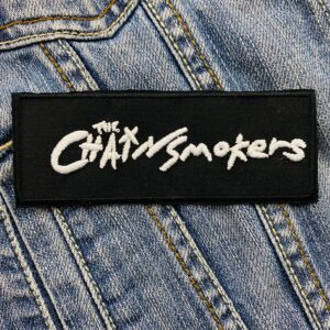 The Chainsmokers | American Electronic DJ And Production Duo | Alexander "Alex" Pall | Andrew "Drew" Taggart | Embroidered Patch Badge Applique Iron on | Trendy | DIY | Decorative | Collectible