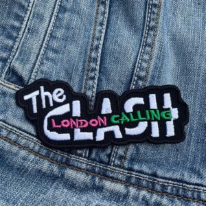 The Clash “London Calling” Logo Patch – Iron-On
