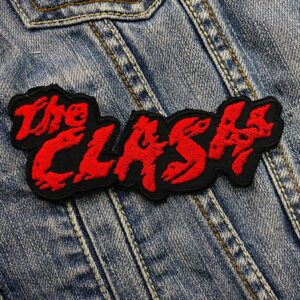 The Clash Red Logo Patch – Iron-On