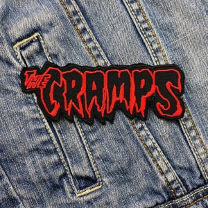 The Cramps Blood Drip Logo Patch Iron-On