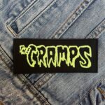 The Cramps Neon Green Logo Patch Iron-On