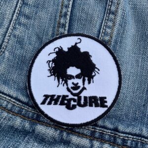 The Cure | English Rock Band | Robert Smith | Gothic rock | Post-punk | Alternative Rock | Embroidered Patch Badge Applique Iron on | Trendy | DIY | Decorative | Collectible