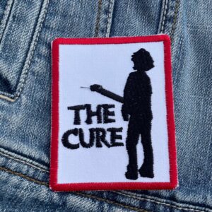 The Cure | English Rock Band | Robert Smith | Gothic rock | Post-punk | Alternative Rock | Embroidered Patch Badge Applique Iron on | Trendy | DIY | Decorative | Collectible