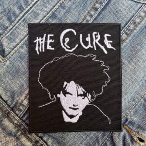 The Cure | English Rock Band | Robert Smith | Gothic rock | Post-punk | Alternative Rock | Embroidered Patch Badge Applique Iron on | Trendy | DIY | Decorative | Collectible