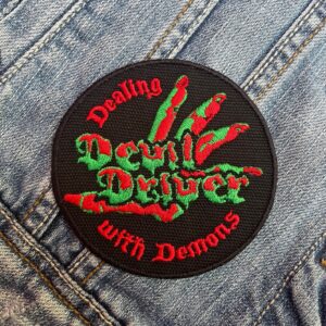 DevilDriver | American Heavy Metal Band | Dez Fafara | Mike Spreitzer | Embroidered Patch Badge Applique Iron on | Trendy | DIY | Decorative | Collectible