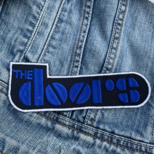 The Doors | American Rock Band | Jim Morrison | Rock and Roll | Heavy Metal | Embroidered Patch Badge Applique Iron on | Trendy | DIY | Decorative | Collectible