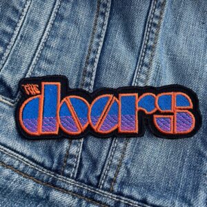 The Doors | American Rock Band | Jim Morrison | Rock and Roll | Heavy Metal | Embroidered Patch Badge Applique Iron on | Trendy | DIY | Decorative | Collectible