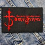 The Fury Of Our Makers Hand DevilDriver | American Heavy Metal Band | Dez Fafara | Mike Spreitzer | Embroidered Patch Badge Applique Iron on | Trendy | DIY | Decorative | Collectible