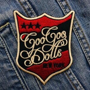 The Goo Dolls | American Rock Band | John Rzeznik | Robby Takac | Embroidered Patch Badge Applique Iron on | Trendy | DIY | Decorative | Collectible