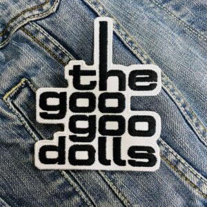 The Goo Dolls | American Rock Band | John Rzeznik | Robby Takac | Embroidered Patch Badge Applique Iron on | Trendy | DIY | Decorative | Collectible