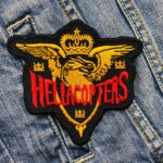 The Hellacopters | Swedish Garage Rock Band | Nicke Andersson | By The Grace Of God | Embroidered Patch Badge Applique Iron on | Trendy | DIY | Decorative | Collectible