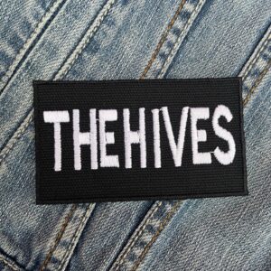 The Hives | Swedish Rock Band | The Death Of Randy Fitzsimmons | Embroidered Patch Badge Applique Iron on | Trendy | DIY | Decorative | Collectible