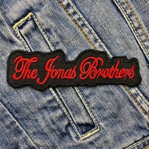 The Jonas Brothers | American Pop Rock Band | Kevin Jonas | Joe Jonas | Nick Jonas | Embroidered Patch Badge Applique Iron on | Trendy | DIY | Decorative | Collectible