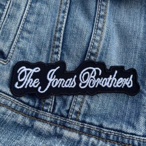 The Jonas Brothers | American Pop Rock Band | Kevin Jonas | Joe Jonas | Nick Jonas | Embroidered Patch Badge Applique Iron on | Trendy | DIY | Decorative | Collectible