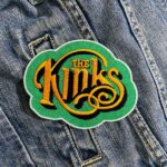 The Kinks | English Rock Band |  Ray And Dave Davies | You Really Got Me | Embroidered Patch Badge Applique Iron on | Trendy | DIY | Decorative | Collectible